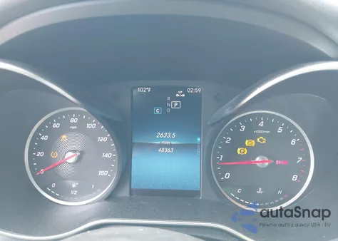 2019 Mercedes-Benz C 300 z USA, uszkodzony, nr VIN 55SWF8DB8KU308099